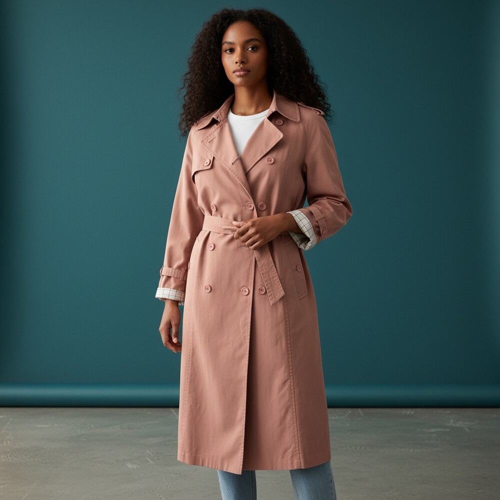 Vintage London Fog Petite Trench Coat | Size 8